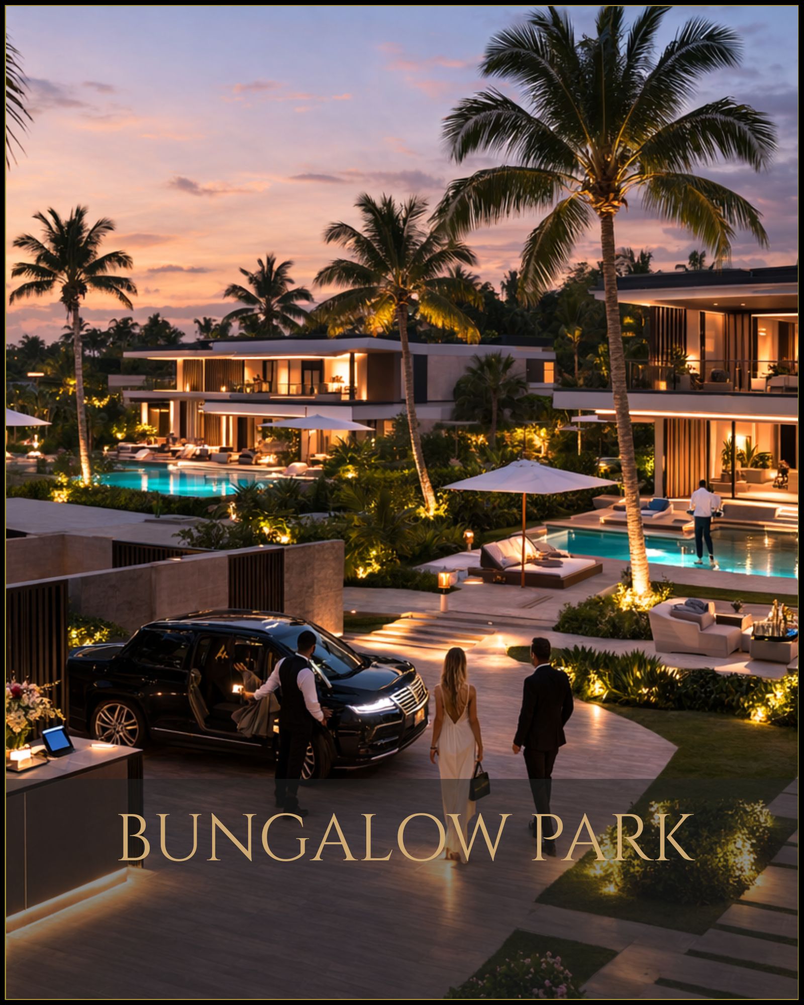 Bungalow-Park als selektives Immobilienprojekt